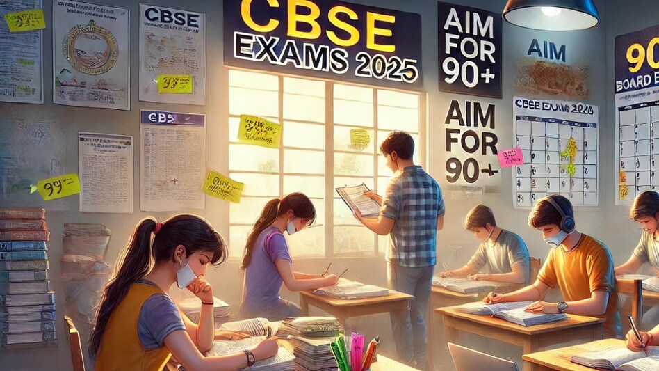 CBSE boards 2025: Tips for students to score above 90 (Representative image) CBSE boards 2025: Tips for students to score above 90 (Representative image)