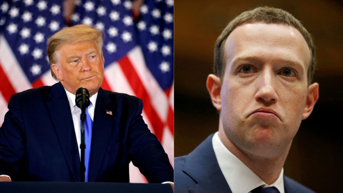 Donald Trump and Mark Zuckerberg (Images: Reuters) Donald Trump and Mark Zuckerberg (Images: Reuters)
