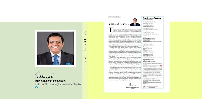 Reliance-Disney’s blockbuster merger, Trump’s re-election shockwaves, and Adani’s legal troubles highlight a transformative moment for business and geopolitics, testing India’s resilience in an interconnected global economy. Reliance-Disney’s blockbuster merger, Trump’s re-election shockwaves, and Adani’s legal troubles highlight a transformative moment for business and geopolitics, testing India’s resilience in an interconnected global economy.