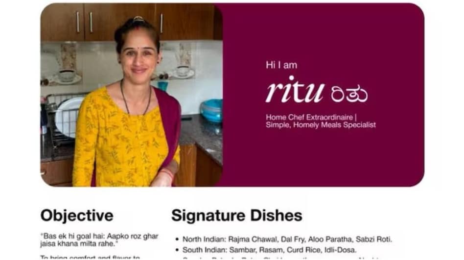 The exchange started when a Twitter user, Urvi, posted about her search for a reliable cook. The exchange started when a Twitter user, Urvi, posted about her search for a reliable cook.