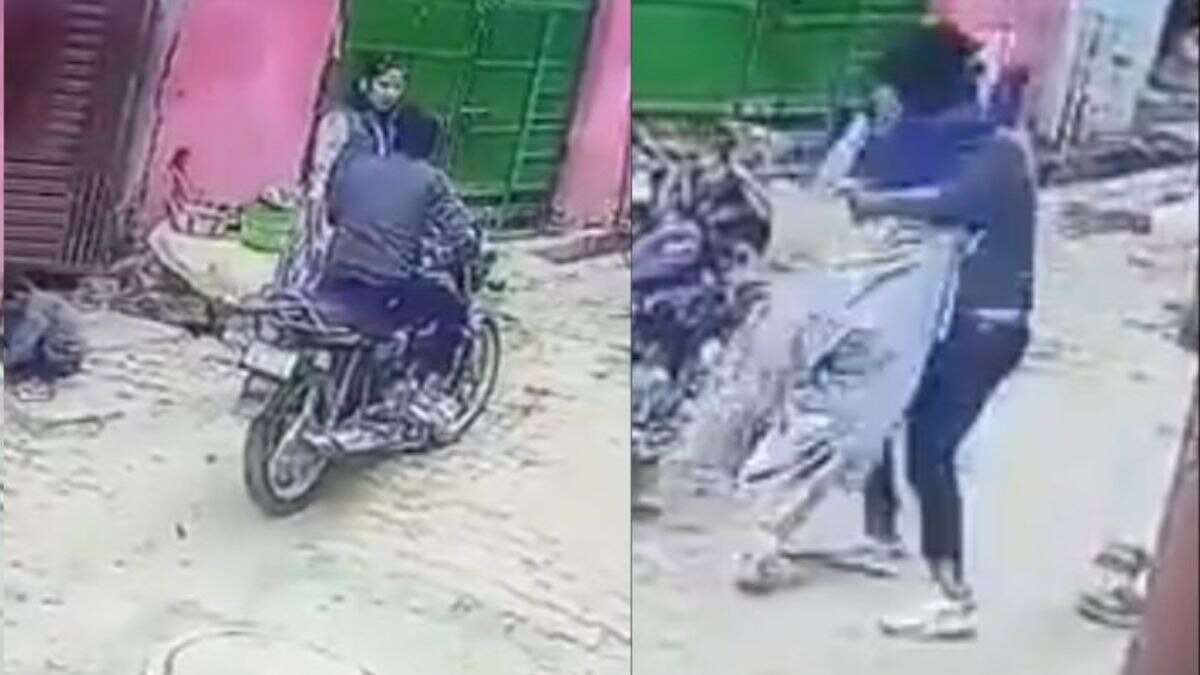 Moradabad Horror: UP lady constable slapped, kicked in broad daylight by biker, assault caught on camera