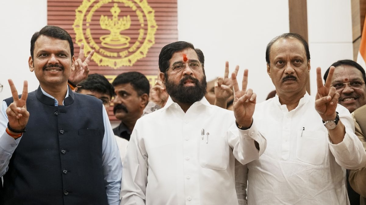 Maharashtra swearing-in ceremony: Devendra Fadnavis, Eknath Shinde & Ajit Pawar to swear-in on December 5 Maharashtra swearing-in ceremony: Devendra Fadnavis, Eknath Shinde & Ajit Pawar to swear-in on December 5