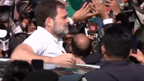 Leader of the Opposition in the Lok Sabha, Rahul Gandhi, on Wednesday alleged that Uttar Pradesh police stopped his convoy at the Ghazipur border Leader of the Opposition in the Lok Sabha, Rahul Gandhi, on Wednesday alleged that Uttar Pradesh police stopped his convoy at the Ghazipur border