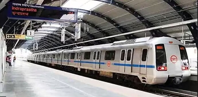 Delhi Metro Blue Line services impacted after cable theft Delhi Metro Blue Line services impacted after cable theft