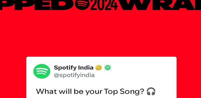 Spotify wrapped 2024 (@spotifyindia) Spotify wrapped 2024 (@spotifyindia)