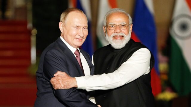 Russian President Vladimir Putin said they are ready to set up manufacturing operations in India Russian President Vladimir Putin said they are ready to set up manufacturing operations in India