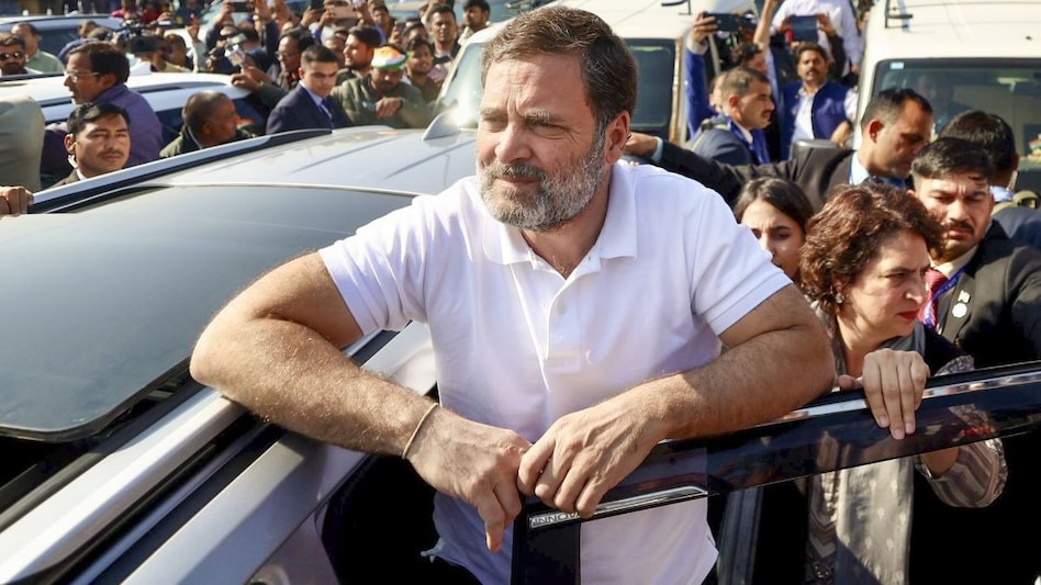 BJP hits back at Congress' Adani issue protests, calls Rahul Gandhi a traitor BJP hits back at Congress' Adani issue protests, calls Rahul Gandhi a traitor