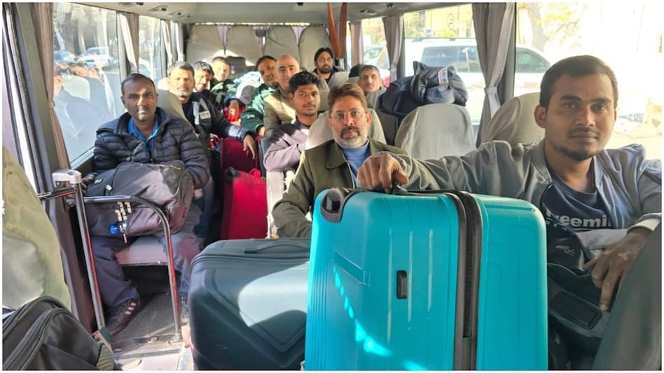 Indians rescued from Syria after President Assad's government falls Indians rescued from Syria after President Assad's government falls