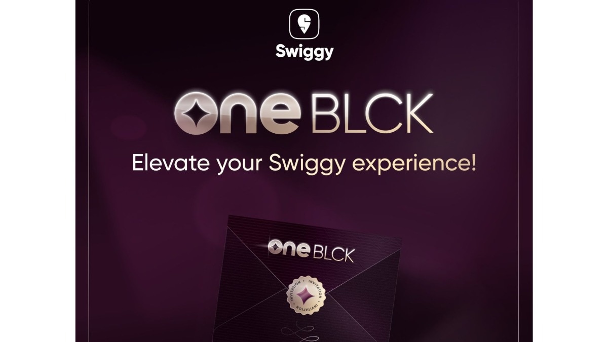 Swiggy One BLCK Swiggy One BLCK