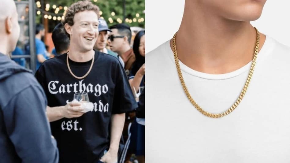Mark Zuckerberg's Gold Chain on sale Mark Zuckerberg's Gold Chain on sale