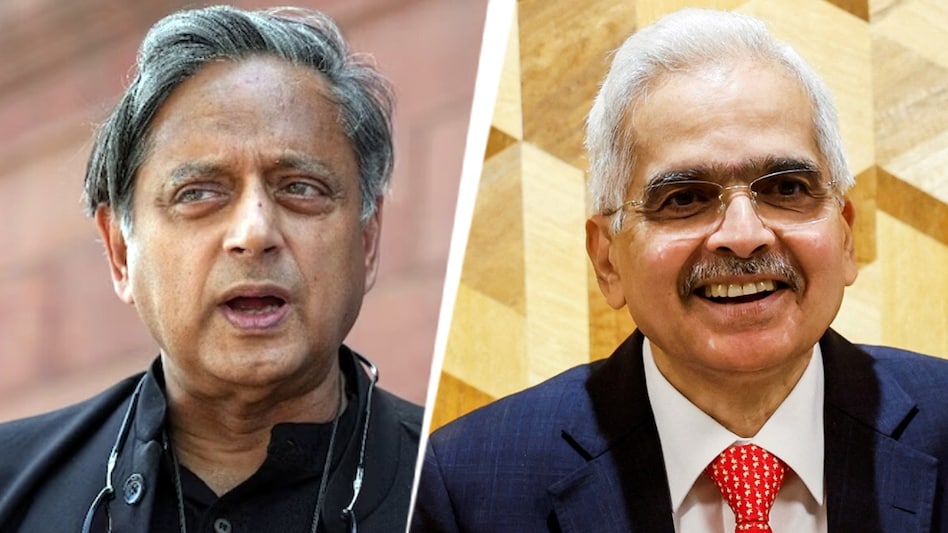 Shashi Tharoor Praises Shaktikanta Das's RBI Tenure Despite Initial Doubts Shashi Tharoor Praises Shaktikanta Das's RBI Tenure Despite Initial Doubts