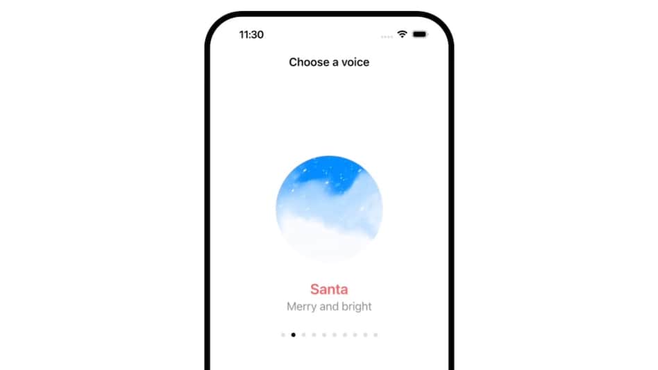 Santa voice Santa voice