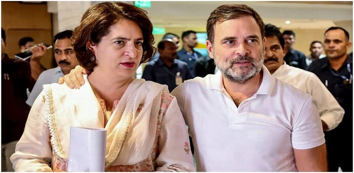 Rahul Gandhi, who first entered Parliament in 2004, lauded his sister’s debut address and candidly admitted that her performance outshone his own as a new MP. Rahul Gandhi, who first entered Parliament in 2004, lauded his sister’s debut address and candidly admitted that her performance outshone his own as a new MP.