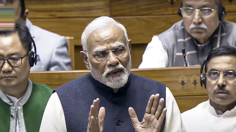 Since taking office in 2014, his government's policies and decisions have been designed to promote India’s unity and strength, aligned with the Constitution’s vision, Modi said in his address in the Lok Sabha. Since taking office in 2014, his government's policies and decisions have been designed to promote India’s unity and strength, aligned with the Constitution’s vision, Modi said in his address in the Lok Sabha.