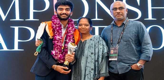 At just 18, Gukesh dethroned Garry Kasparov, who had held the record since 1985 when he became the youngest ever world champion at 22. At just 18, Gukesh dethroned Garry Kasparov, who had held the record since 1985 when he became the youngest ever world champion at 22.