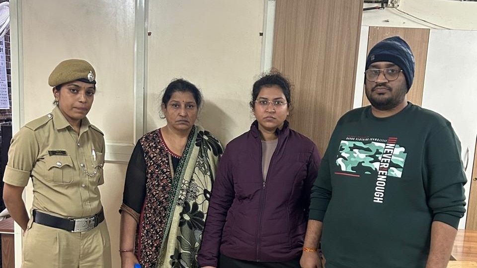 Nikita Singhania was arrested from Gurugram on Sunday along with her mother and brother Nikita Singhania was arrested from Gurugram on Sunday along with her mother and brother