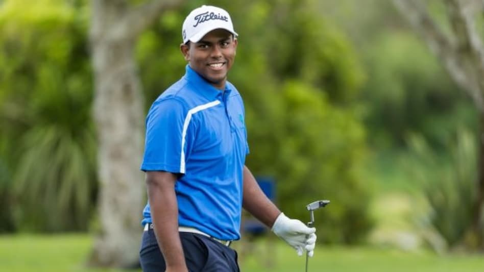 File photo of Rayhan Thomas, who will play on the Korn Ferry Tour next year after Final Qualifying at TPC Sawgrass on Sunday. Image courtesy DP World Tour. File photo of Rayhan Thomas, who will play on the Korn Ferry Tour next year after Final Qualifying at TPC Sawgrass on Sunday. Image courtesy DP World Tour.