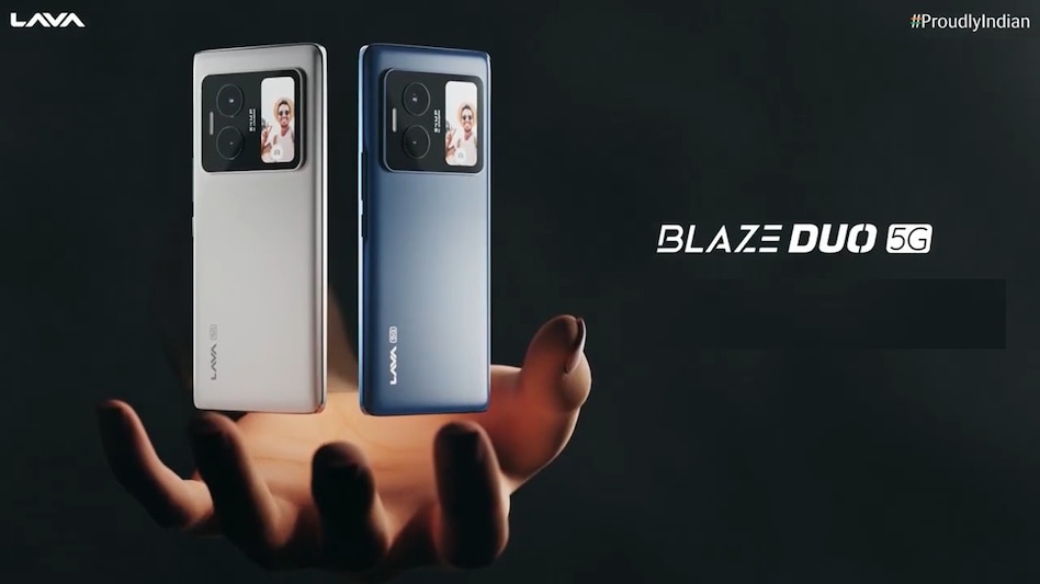 Lava Blaze Duo 5g has been launched in two configurations. Lava Blaze Duo 5g has been launched in two configurations.