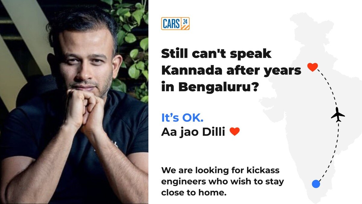 Cars24 CEO Vikram Chopra courts controversy with recruitment post Cars24 CEO Vikram Chopra courts controversy with recruitment post