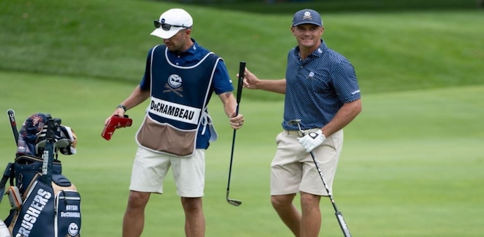 File photo of Bryson DeChambeau who will make his maiden professional appearance in India at next year’s International Series opener at the event presented by DLF. Image courtesy The International Series. File photo of Bryson DeChambeau who will make his maiden professional appearance in India at next year’s International Series opener at the event presented by DLF. Image courtesy The International Series.