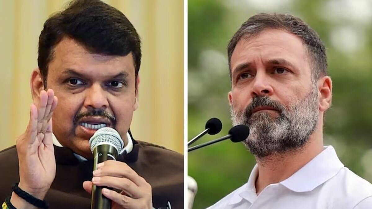 Maharashtra Chief Minister slams Rahul Gandhi Maharashtra Chief Minister slams Rahul Gandhi