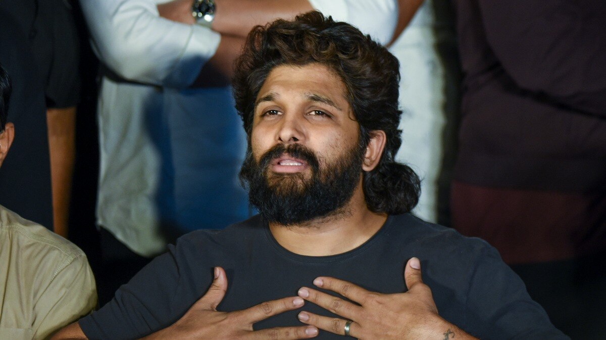 Pushpa 2 star Allu Arjun was grilled by the police on Tuesday Pushpa 2 star Allu Arjun was grilled by the police on Tuesday