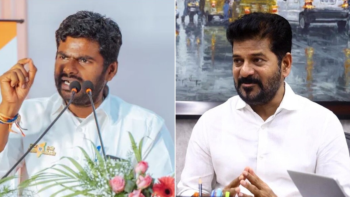 Annamalai slams Telangana CM for 'politically motivated' actions against Allu Arjun Annamalai slams Telangana CM for 'politically motivated' actions against Allu Arjun