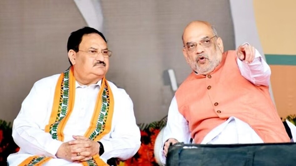 The meeting, held at BJP president J.P. Nadda’s residence, lasted an hour and focused on key issues such as the backlash over Shah’s remarks The meeting, held at BJP president J.P. Nadda’s residence, lasted an hour and focused on key issues such as the backlash over Shah’s remarks