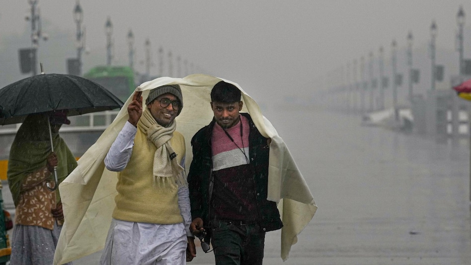 Met officials said an active western disturbance and its interaction with easterly winds were causing light to moderate rainfall and thunderstorms over northwest and central India. Met officials said an active western disturbance and its interaction with easterly winds were causing light to moderate rainfall and thunderstorms over northwest and central India.