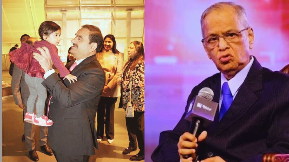 Gautam Adani shares his take on Narayana Murthy's 70-hour work week advice Gautam Adani shares his take on Narayana Murthy's 70-hour work week advice