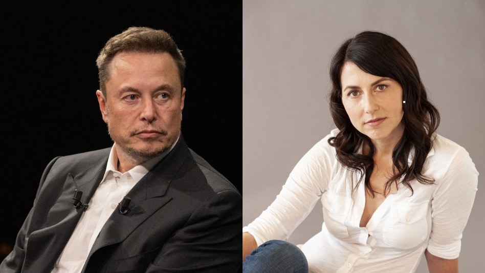 Elon Musk and MacKenzie Scott Elon Musk and MacKenzie Scott