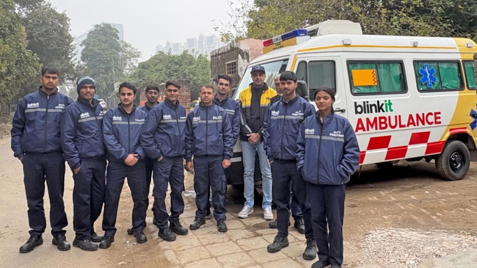 Blinkit announces 10-minute ambulance service, starting in Gurugram Blinkit announces 10-minute ambulance service, starting in Gurugram