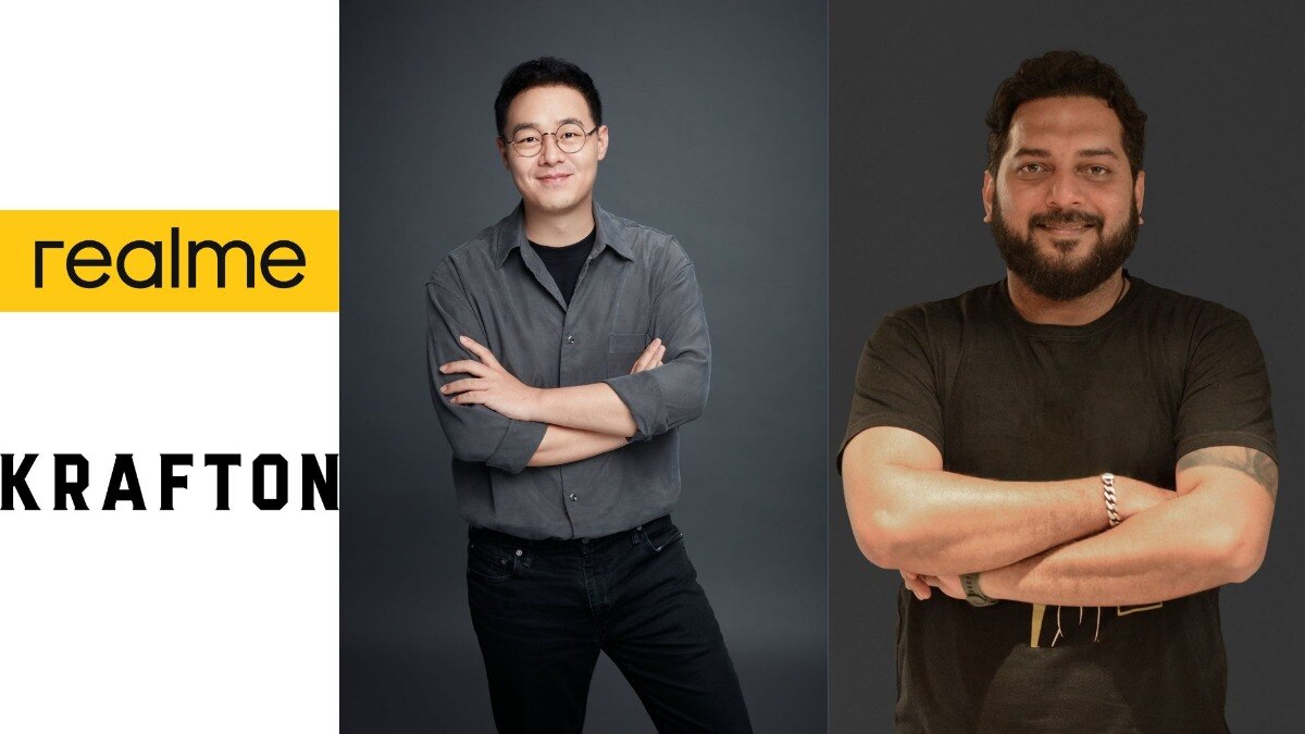 Realme’s Vice President and CMO, Chase Xu, and Karan Pathak, Associate Director of Esports at KRAFTON India Realme’s Vice President and CMO, Chase Xu, and Karan Pathak, Associate Director of Esports at KRAFTON India