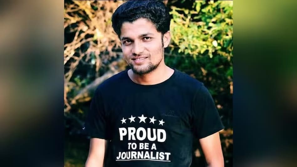 Journalist Mukhesh Chandrakar Journalist Mukhesh Chandrakar