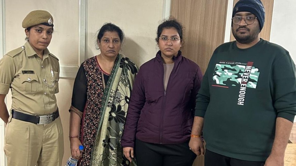 On December 14, Nikita Singhania was arrested from Gurugram while her mother and brother Anurag were picked up from Uttar Pradesh's Prayagraj. On December 14, Nikita Singhania was arrested from Gurugram while her mother and brother Anurag were picked up from Uttar Pradesh's Prayagraj.