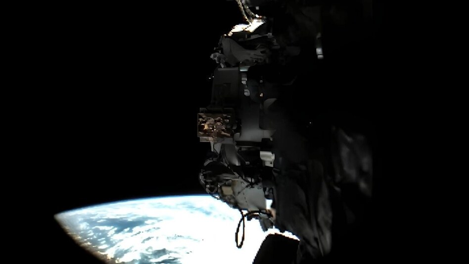 The Chaser satellite is set to dock with the target satellite in space on January 7. The Chaser satellite is set to dock with the target satellite in space on January 7.