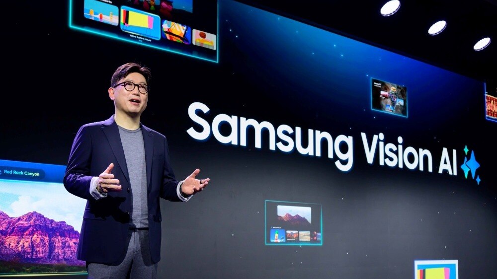Samsung unveils Vision AI at CES 2025 Samsung unveils Vision AI at CES 2025