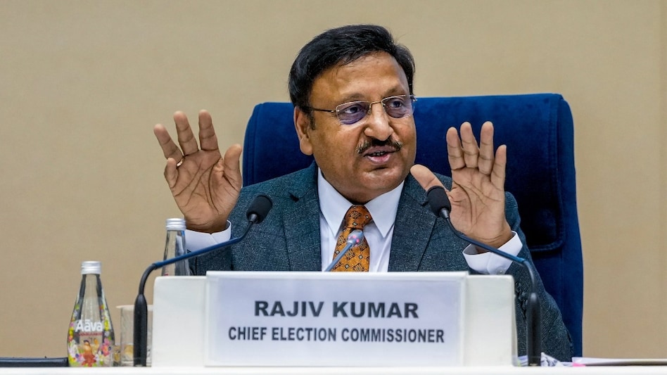 Chief Election Commissioner Rajiv Kumar Chief Election Commissioner Rajiv Kumar