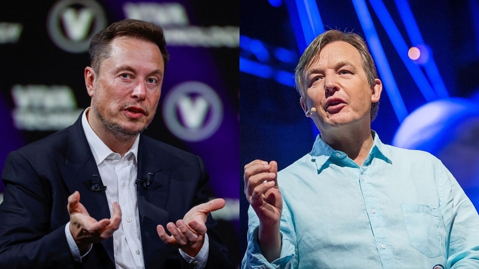 Elon Musk and Chris Anderson Elon Musk and Chris Anderson