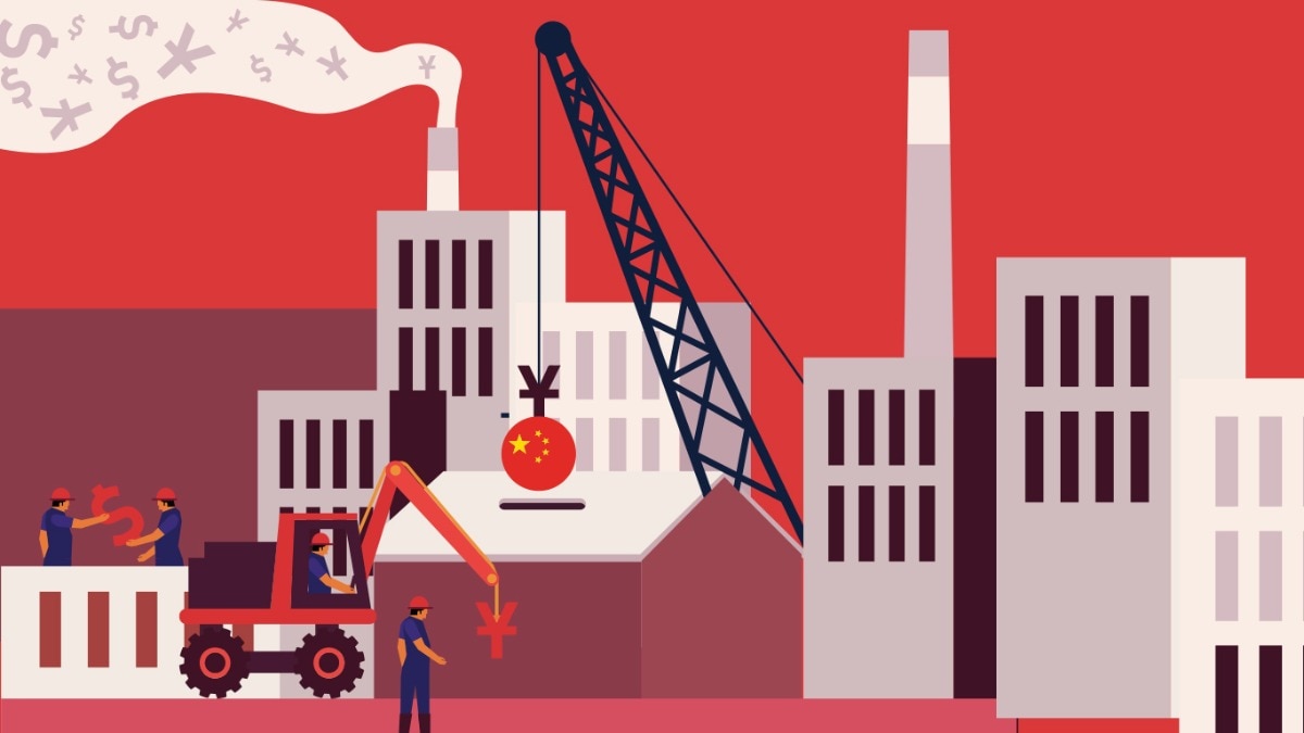 The policy implications are that India would have to maintain a strong link to a re-industrialising US but find a way to use Chinese capital and inputs. The policy implications are that India would have to maintain a strong link to a re-industrialising US but find a way to use Chinese capital and inputs.