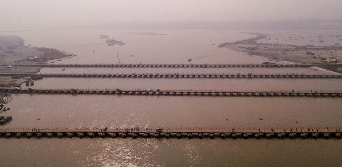 The Kumbh Mela brings together millions of ascetics, seekers and devotees who partake in the rituals, with the most significant being the holy dip at the Triveni Sangam. The Kumbh Mela brings together millions of ascetics, seekers and devotees who partake in the rituals, with the most significant being the holy dip at the Triveni Sangam.