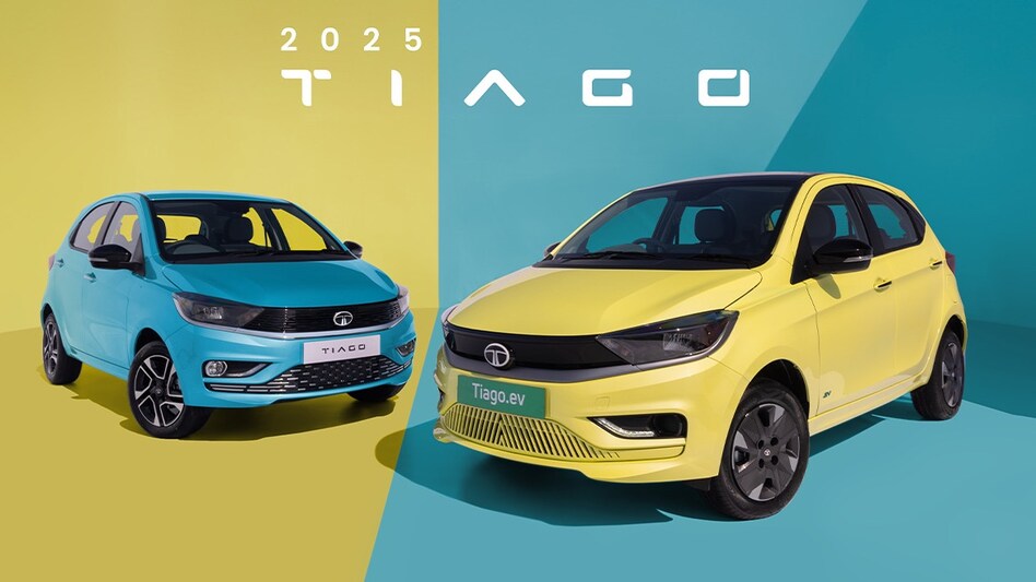 Tata Tiago 2025 & Tiago EV: Exciting new features unveiled Tata Tiago 2025 & Tiago EV: Exciting new features unveiled