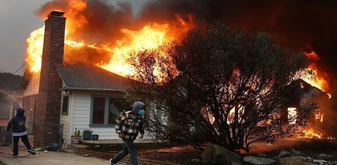 The Pacific Palisades neighbourhood, which was particularly hard-hit, saw more than 5,300 structures either damaged or destroyed. The Pacific Palisades neighbourhood, which was particularly hard-hit, saw more than 5,300 structures either damaged or destroyed.