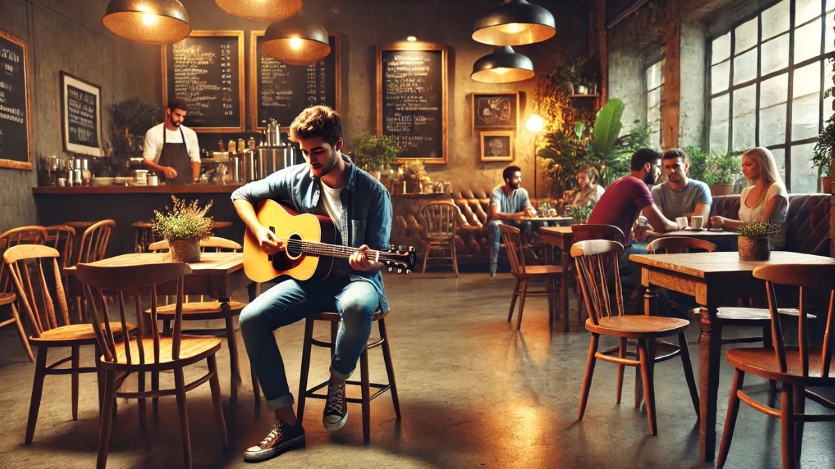 Can playing guitar cost you a job placement? Here's what happened with this job seeker (Image by AI) Can playing guitar cost you a job placement? Here's what happened with this job seeker (Image by AI)