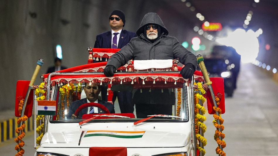 PM Modi inaugurates Z-Morh tunnel in Sonamarg; says he 'keeps his promises' - BusinessToday