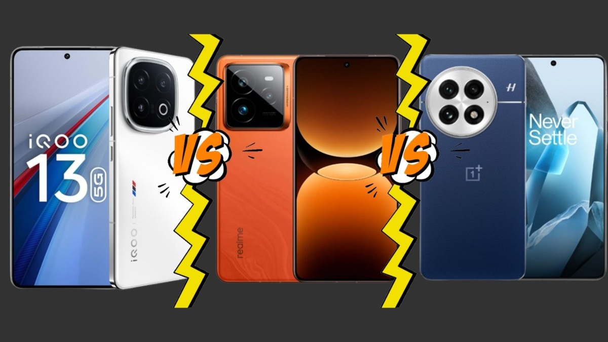 iQOO 13 vs Realme GT 7 Pro vs OnePlus 13 iQOO 13 vs Realme GT 7 Pro vs OnePlus 13