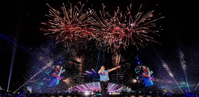 Coldplay first concert in India to take place today Coldplay first concert in India to take place today