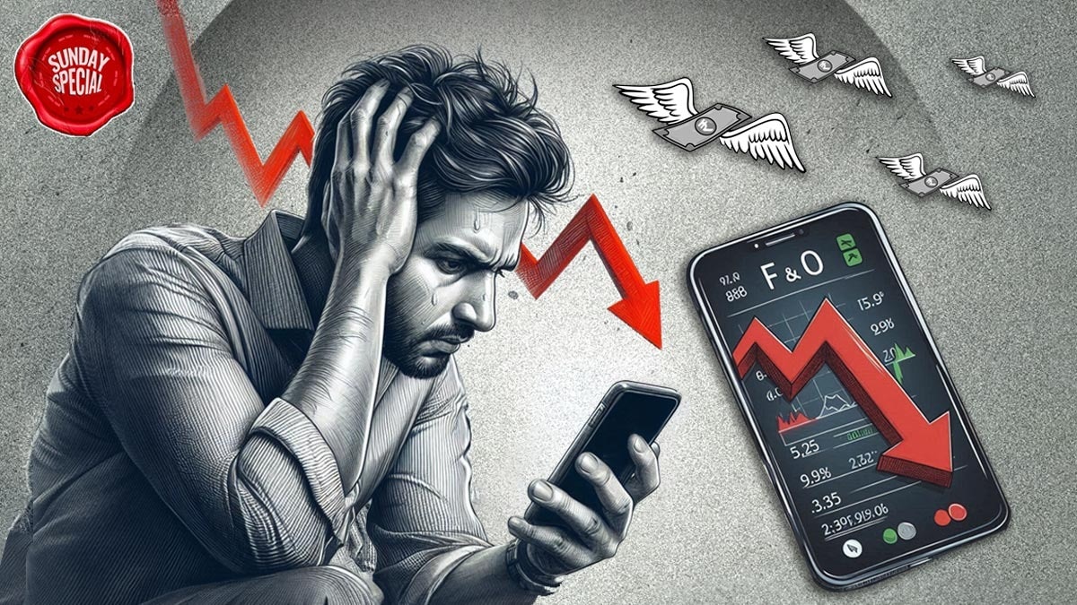 SEBI found that 93% of individual traders in the equity F&O segment lost money in FY22 and FY24. SEBI found that 93% of individual traders in the equity F&O segment lost money in FY22 and FY24.