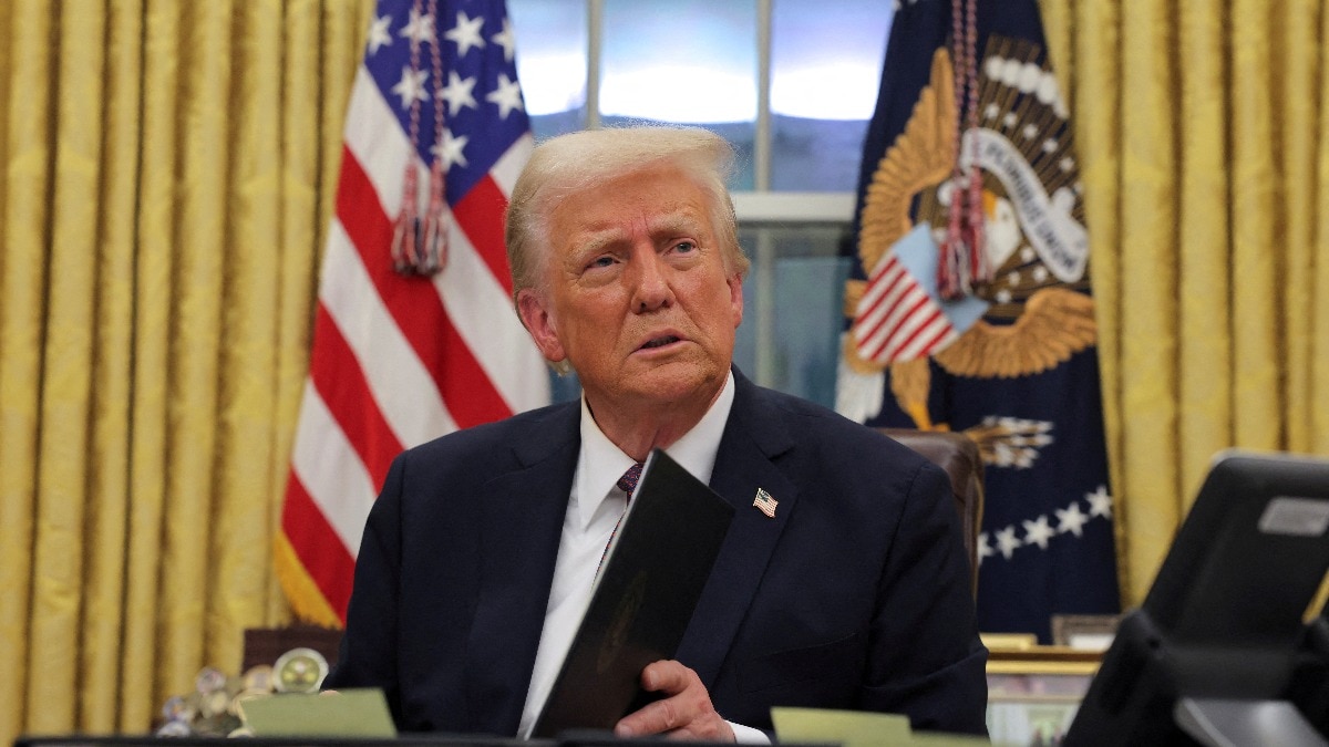 US President Donald Trump revokes Joe Biden's AI safety executive order US President Donald Trump revokes Joe Biden's AI safety executive order