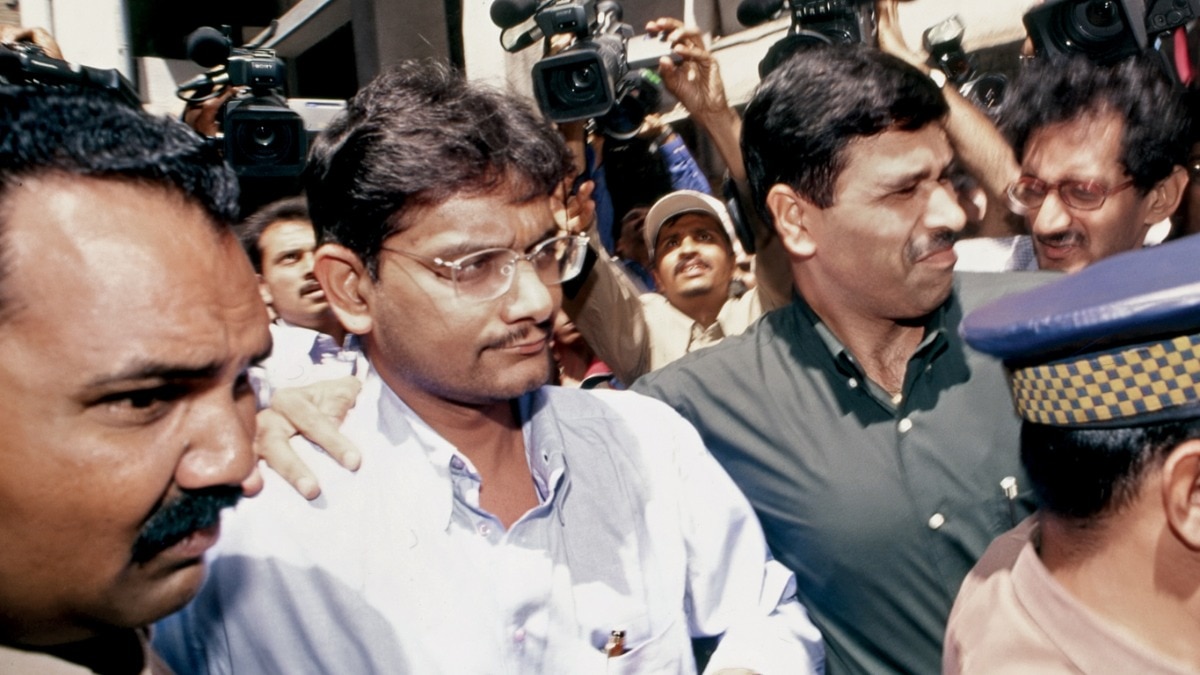 Parekh, once an associate of Harshad Mehta, has been once again been accused of orchestrating front-running trades for a “big client” through a sophisticated network Parekh, once an associate of Harshad Mehta, has been once again been accused of orchestrating front-running trades for a “big client” through a sophisticated network